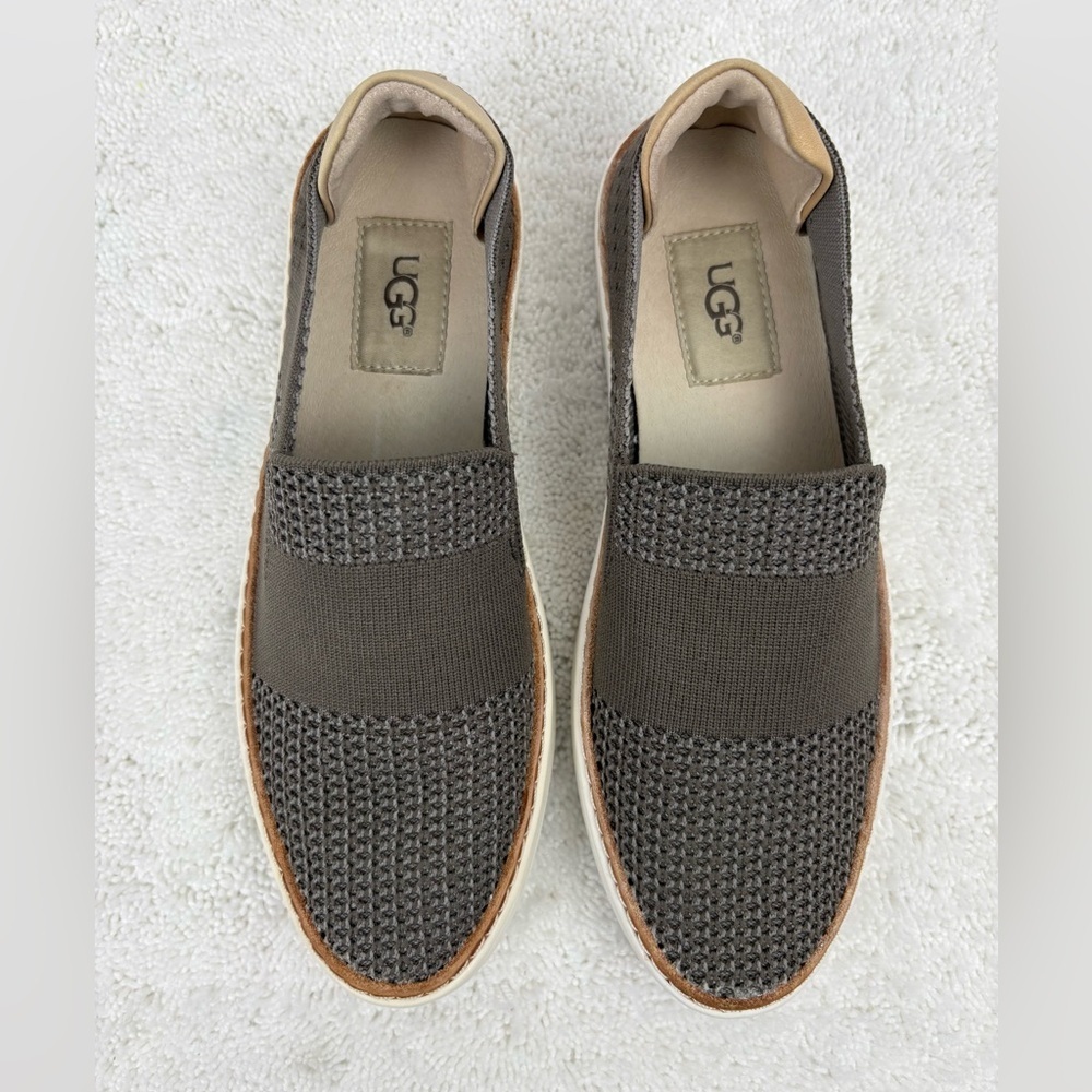 Ugg Women’s Alameda Sammy Slip-on Sneakers-Size: 6-Color: Dark Gray/Slate